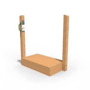 an image of a wooden Step Up
