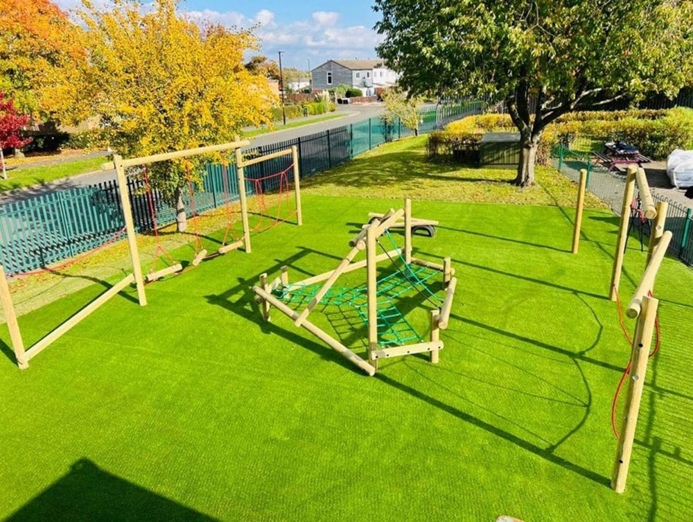 Bells Farm Primary School Playground in Birmingham