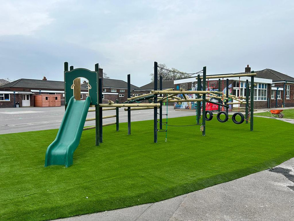 Blackmoor Park Junior School Playground in Liverpool