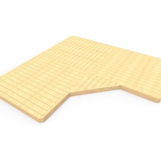 an image of our wooden built Half Stage