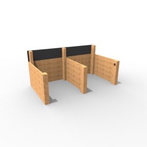 an image of a wooden built yard