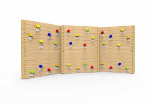 an image of a Math / Alpha Traversing Wall - Wooden