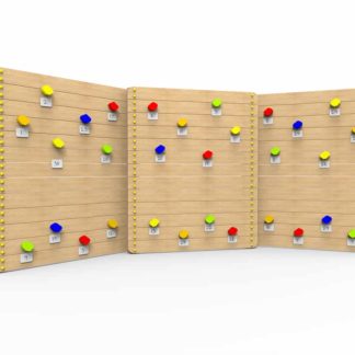 an image of a Math / Alpha Traversing Wall - Wooden