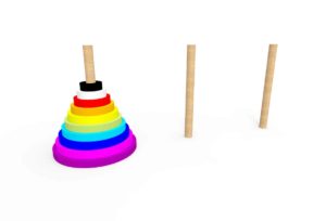 an image of a Tower Puzzle (6x Disks)