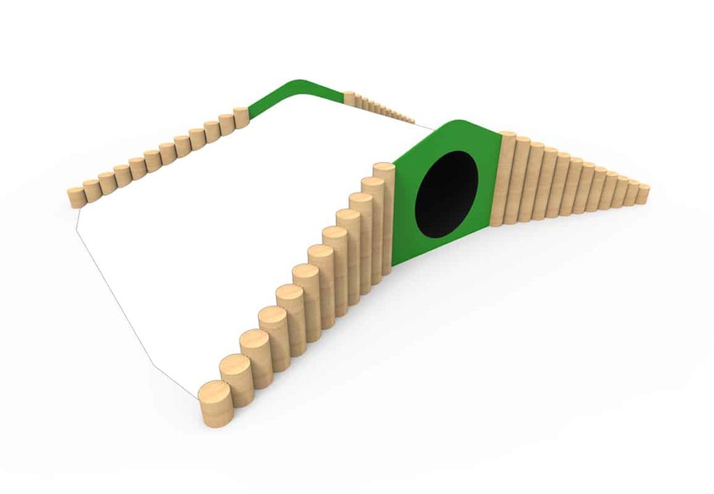 Underground Tunnel with Mound – Ex Surfacing