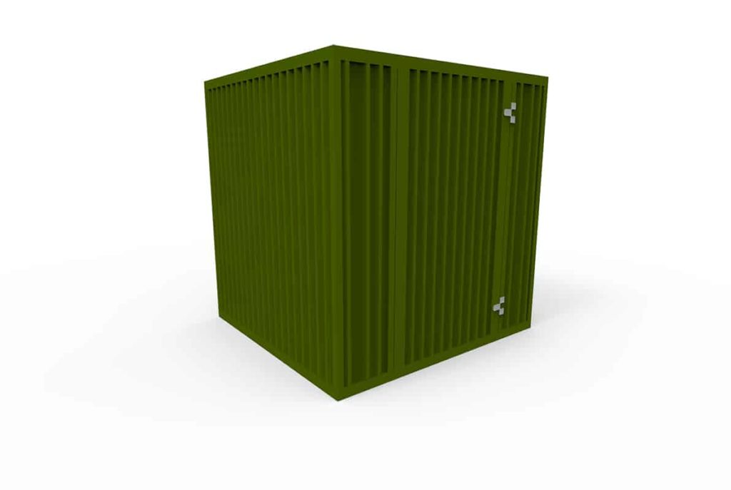 Storage Container – Green – (2.1m x 3m)
