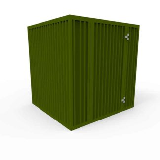 an image of a Storage Container - Green - (2.1m x 3m)