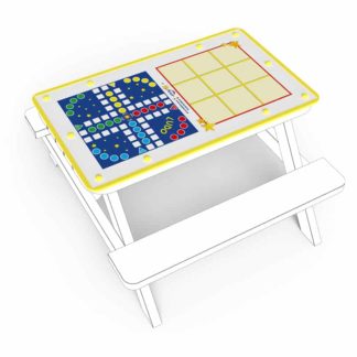an image of a Table top - Small - O+X`s & Ludo - incl Game Pieces