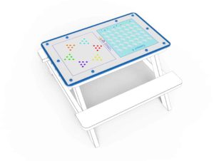 an image of a Table top - Small-Chinese Chequers & Connect 4 - incl Game Piece