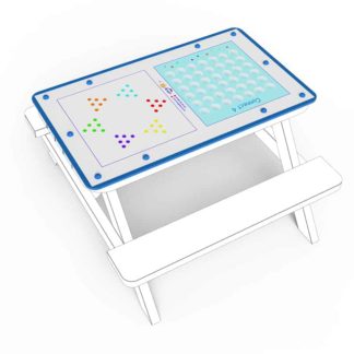 an image of a Table top - Small-Chinese Chequers & Connect 4 - incl Game Piece