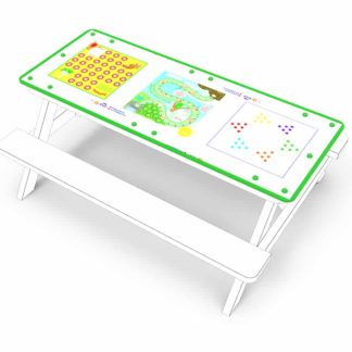 an image of a Table top - Large - Solitaire, Green Challenge & Chequers