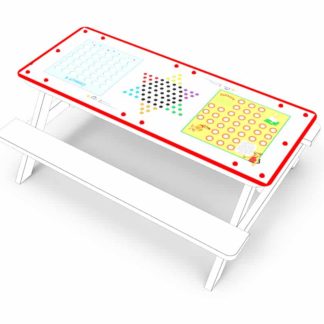 Table top - Large - Chequers, Connect 4 & Solitaire