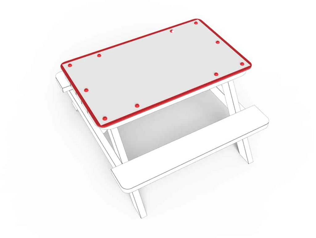 Table top – Small – Whiteboard