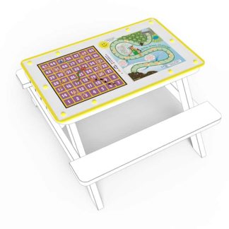 Table Top Snakes & Ladders & Green Challenge - incl Pieces