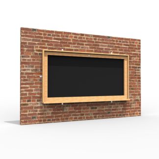 an image of a Large Outdoor Chalkboard - Wall Mounted - MISC093