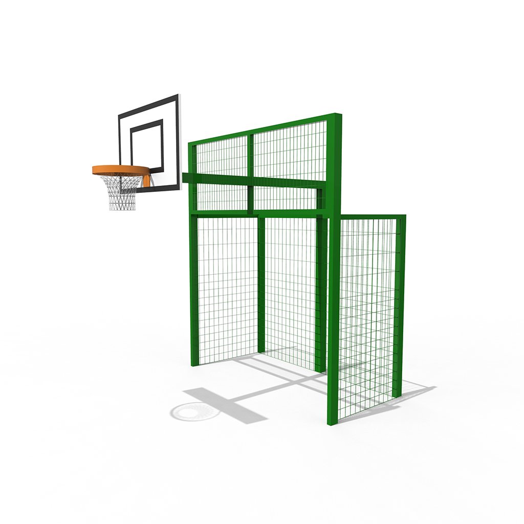 MUGA Goal End | 007 – 3.0m Wide | 2.5m Hoop Height
