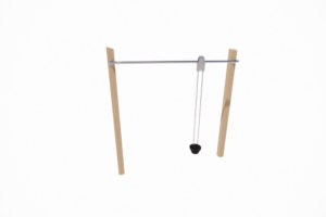 an image of a Track Pulley Post Mounted