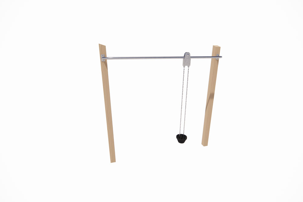 Track Pulley Post Mounted