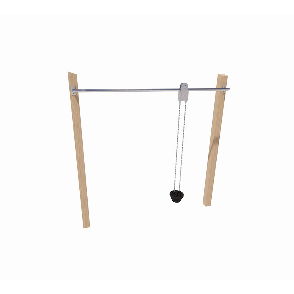 Track Pulley Post Mounted