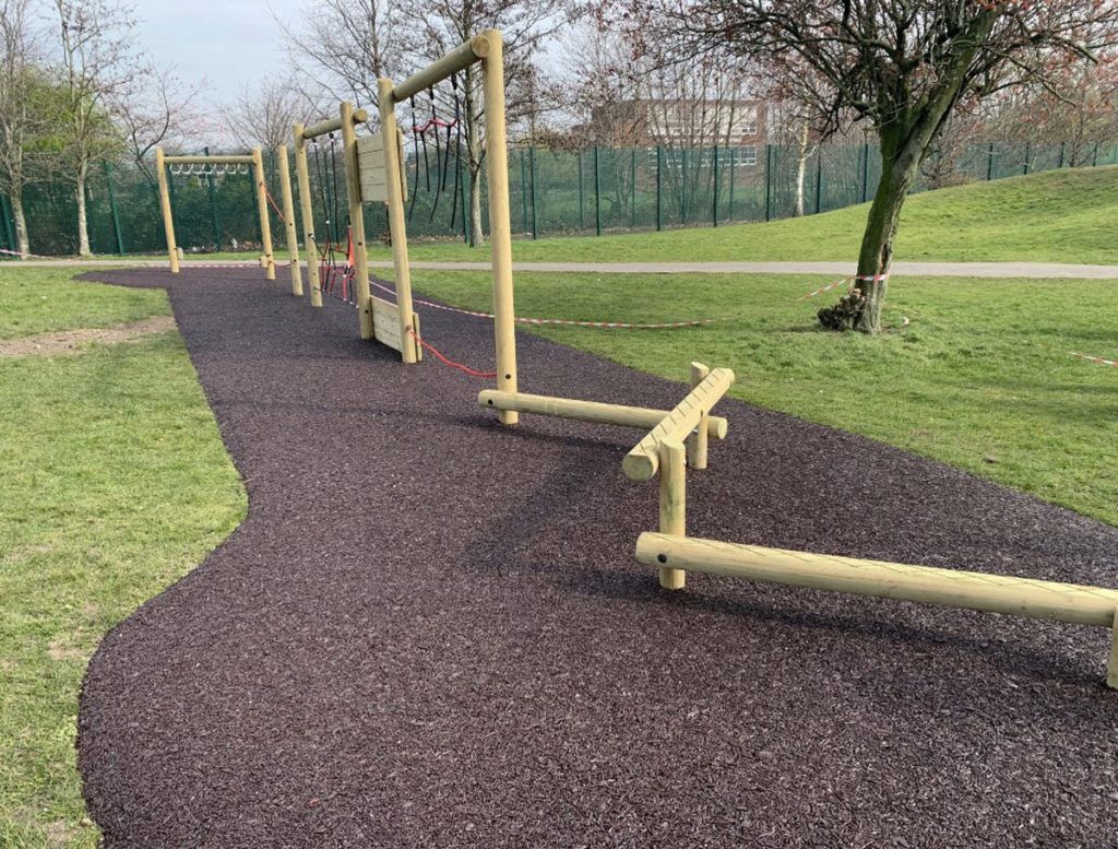 Take a Look at this New Trim Trail at Primrose Hill Primary School in Salford