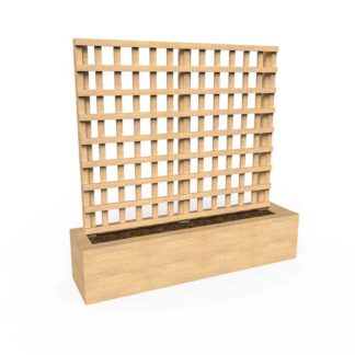 Planter with Trellis - Medium