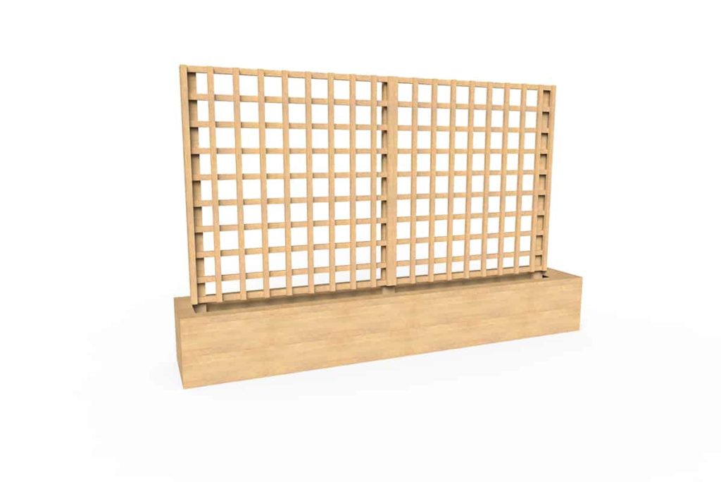 Planter with Trellis – Large