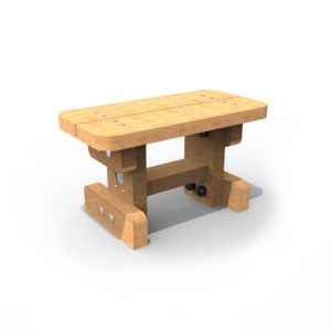 an image of a EYFS Free-standing Bench