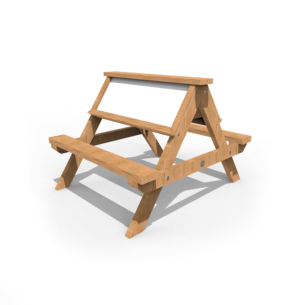 Drywipe Easel Picnic Table