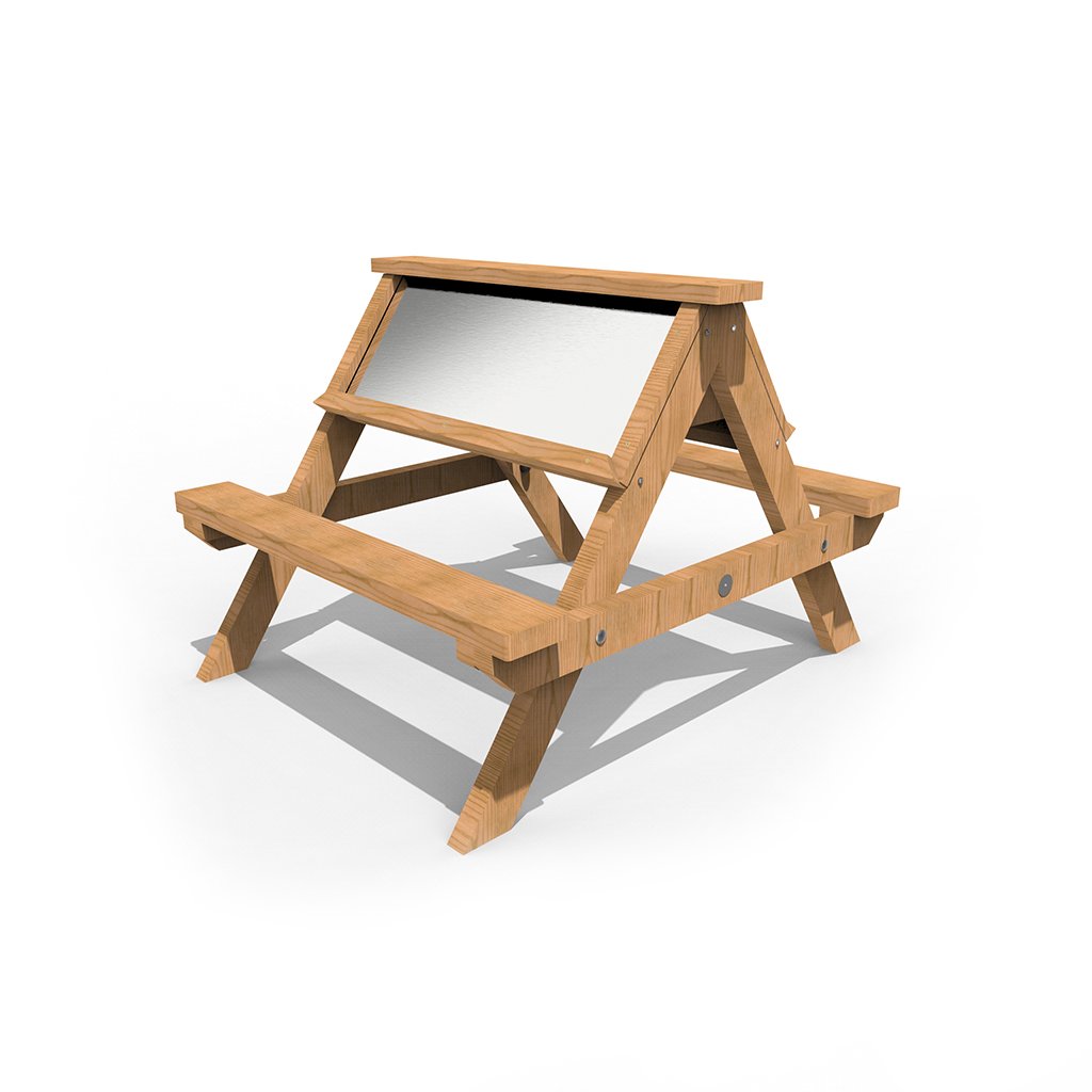 Magnetic Easel Picnic Table