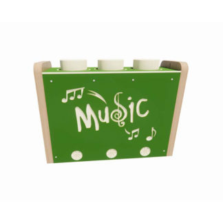 an image of Green Drum Table