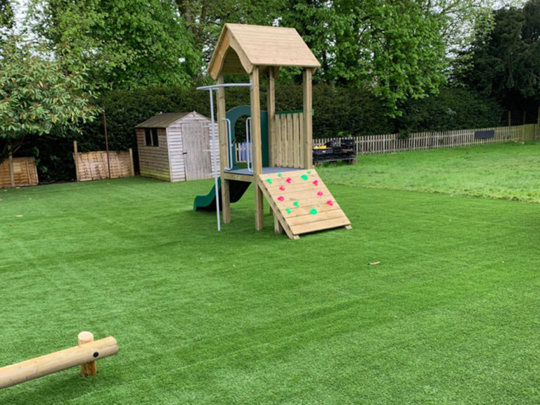 Scraptoft Day Nursery Playground in Leicester