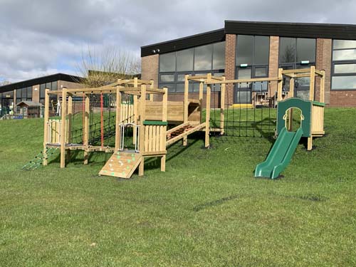 A Stunning Playground Installation in Burnley at St James’ Lanehead CofE Primary School