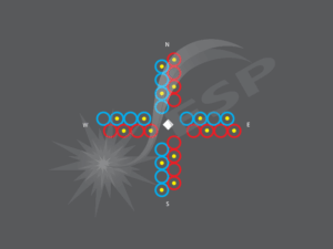 an image of a Compass Rings