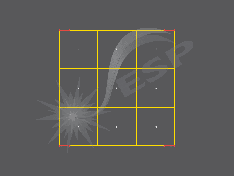 Nine Square Grid