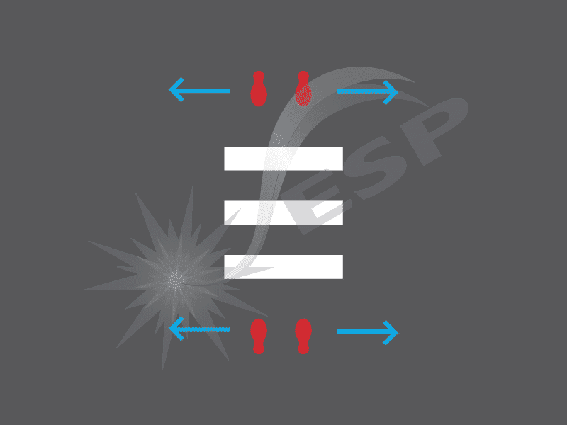 Roadway – Zebra Crossing With Feet