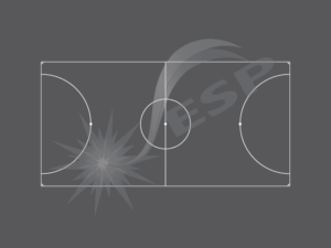 an image of Court - Football - White