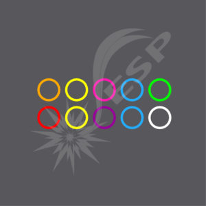 an image of Blank Circles x 10