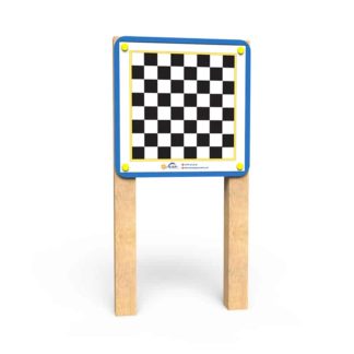 an image of a Magnetic Game Board - Post Mounted - Chess