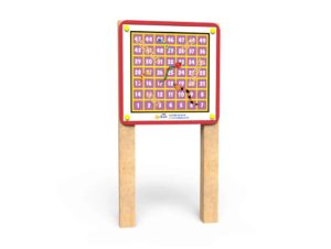 an image of a Magnetic Game Board - Post Mounted - Snakes and Ladders