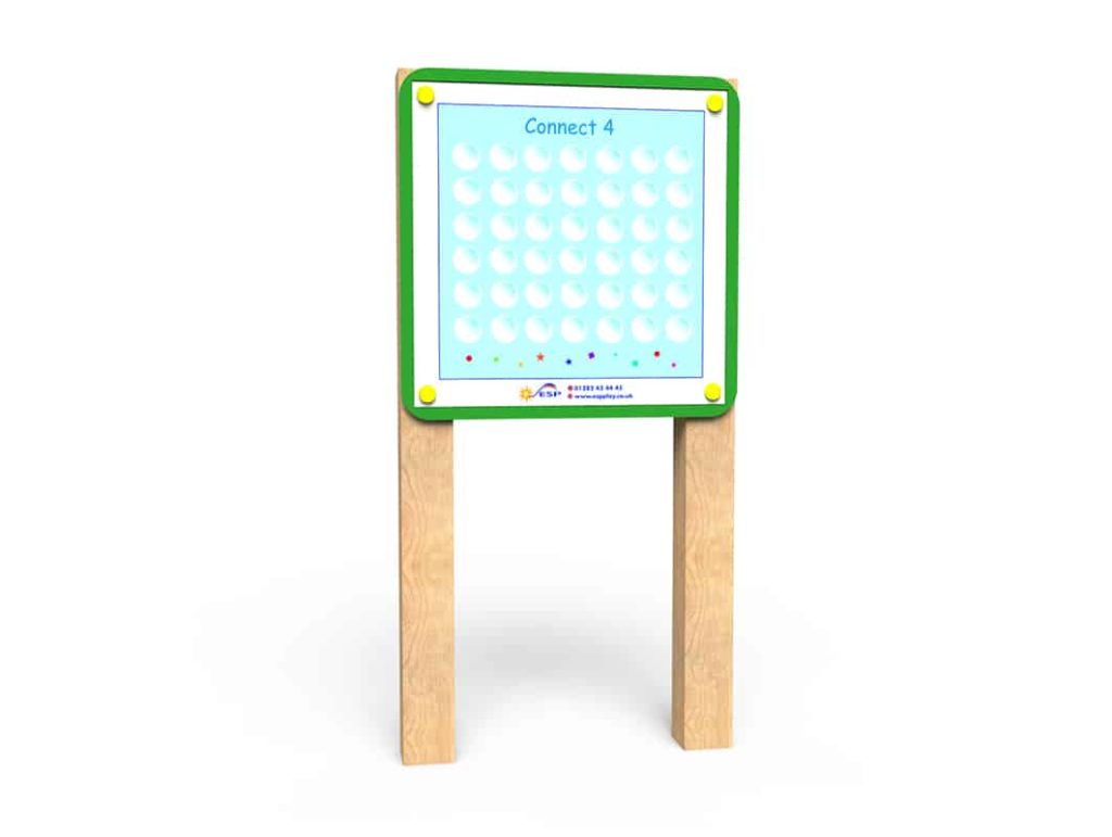Magnetic Game Board – Post Mounted – Connect 4