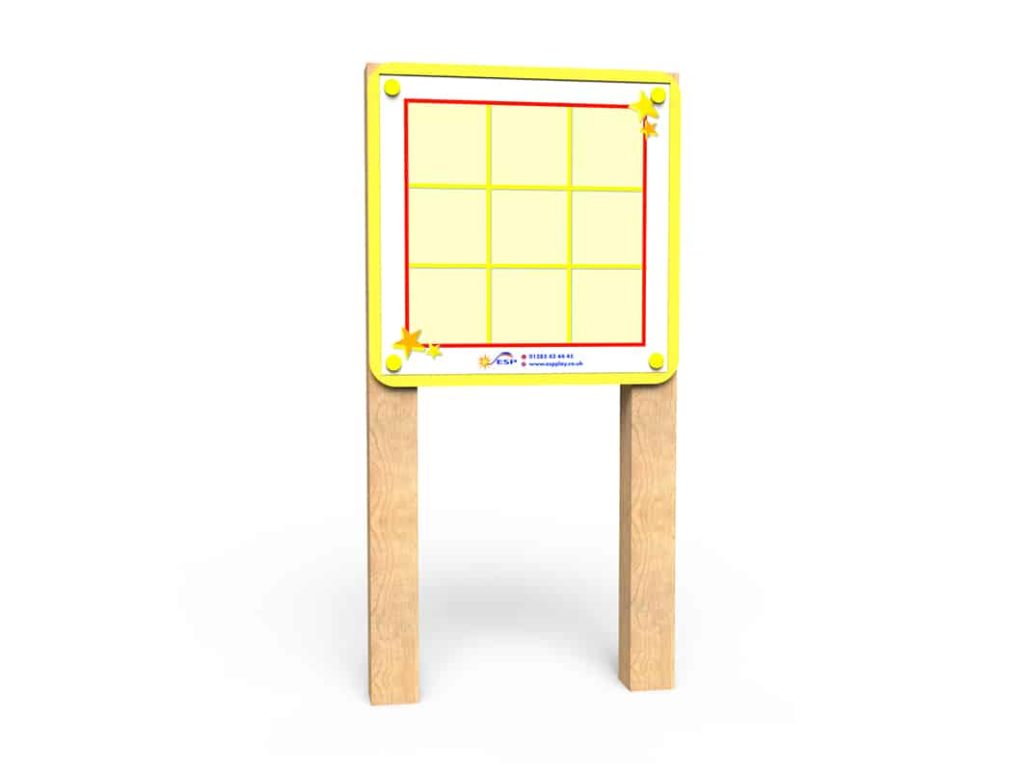 Magnetic Game Board – Post Mounted – O+X’s