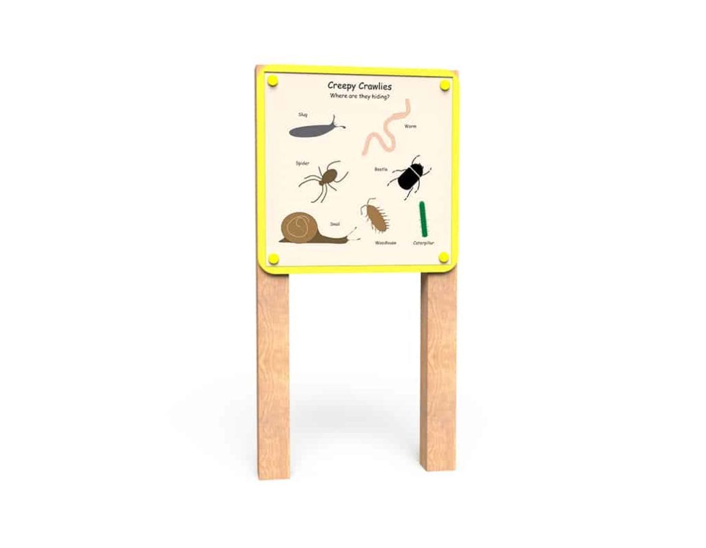 Nature Board – Post Mounted – Creepy Crawlies