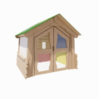 an image of Sensory Forest Hut with Doors