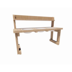 an image of a Wheelchair Triple Bowl Mud Kitchen