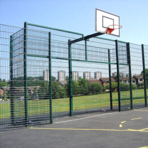 a picture of a Recessed MUGA Goal End