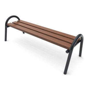 an image of a Steel Bench