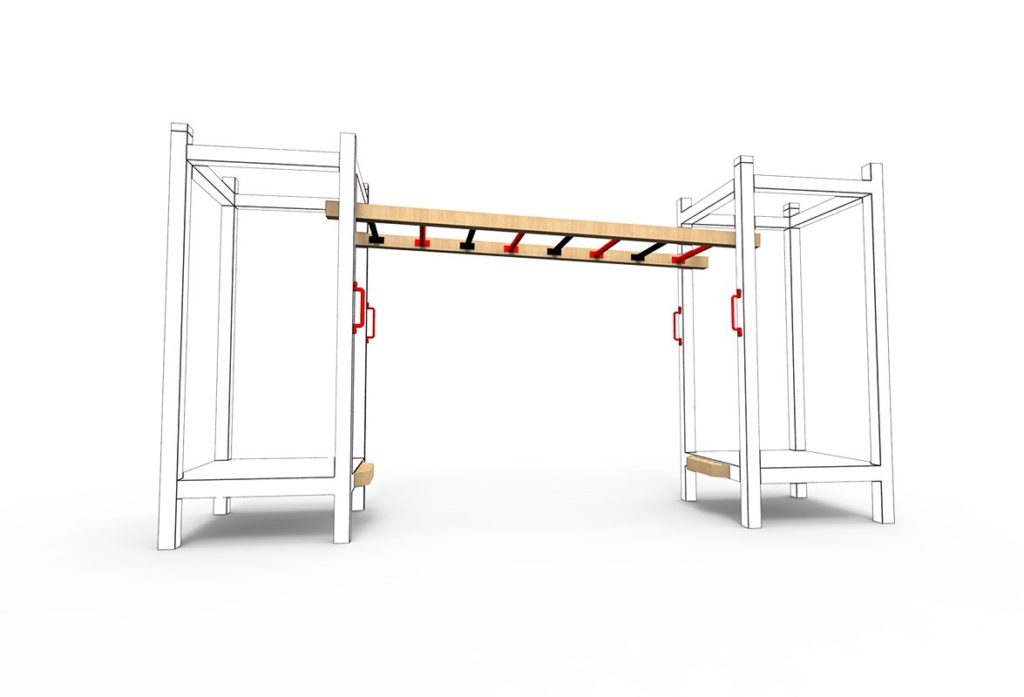 Overhead Inclined Ladder