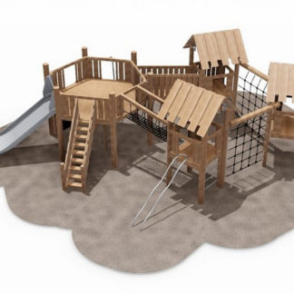 Robinia Fort Play Tower