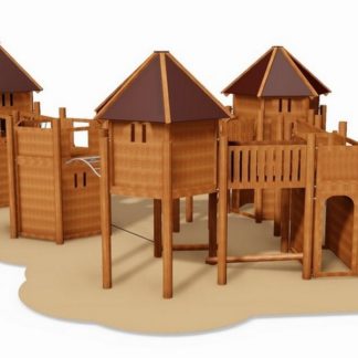 Robinia Fort 3 Play Tower