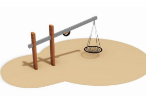 Robinia Giraffe Swing